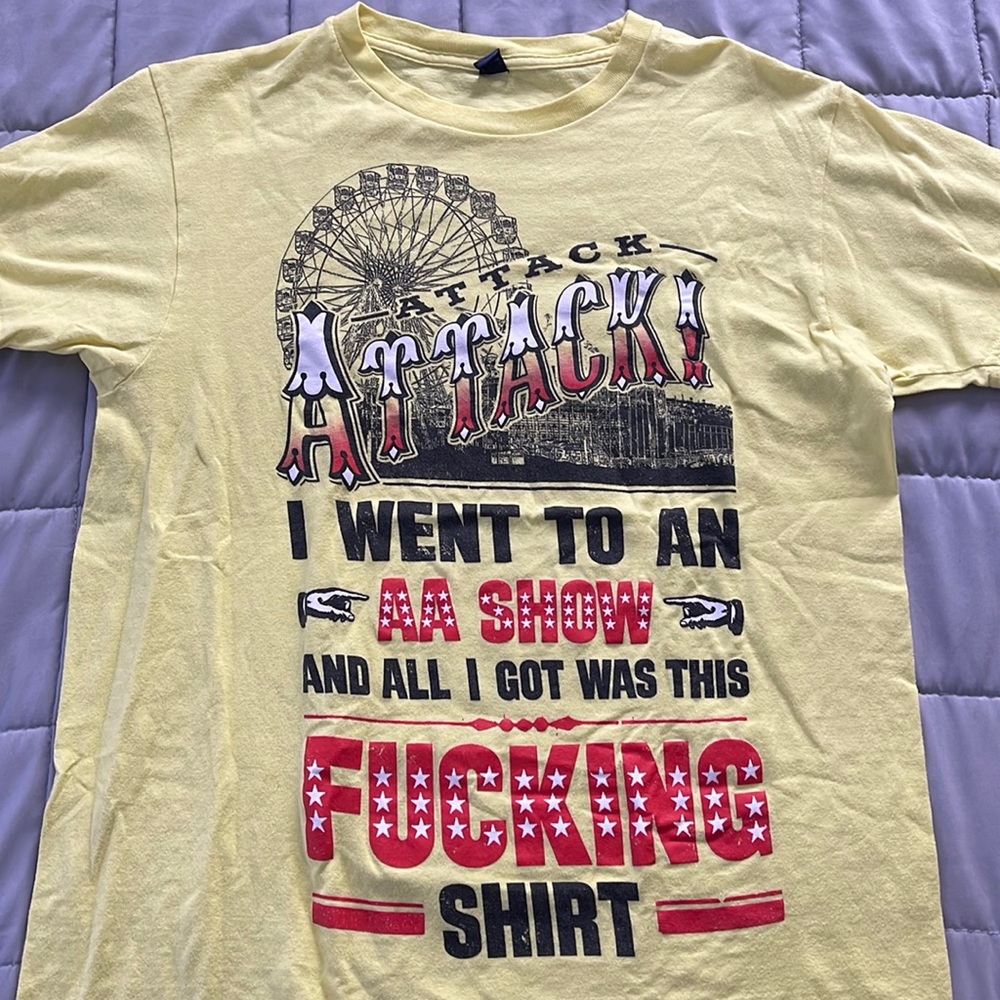 Attack! Attack! Band tee